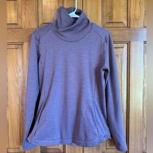 🍋 Calia by Carrie Underwood Cowl Neck Mauve Sweatshirt – Size Large fleece lined
